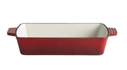 ASSADEIRA 33X24X6,5CM FERRO VERMELHO